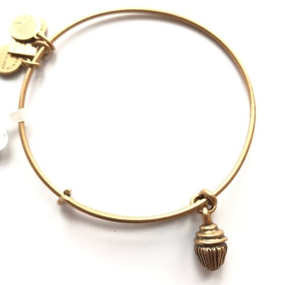 Alex and Ani Cupcake Bangle Bracelet! - Picture 1 of 6